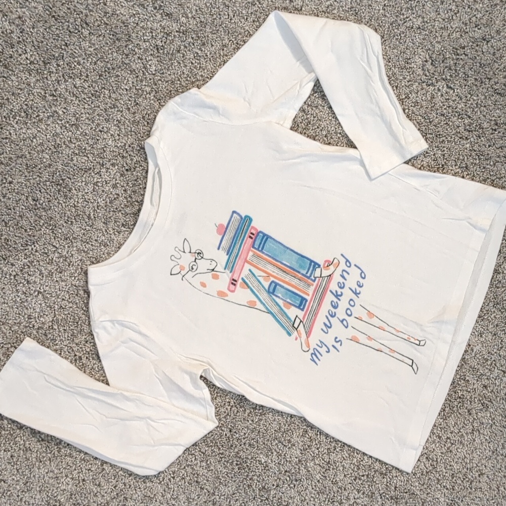 Girl's Carter's Long-sleeved Tee (Size 8)